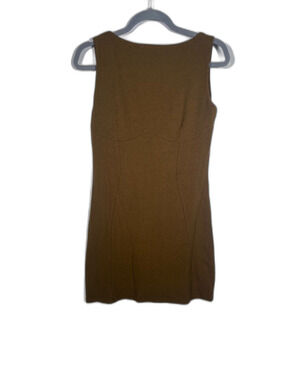 OGL Brown Sleeveless Mini Dress Size M